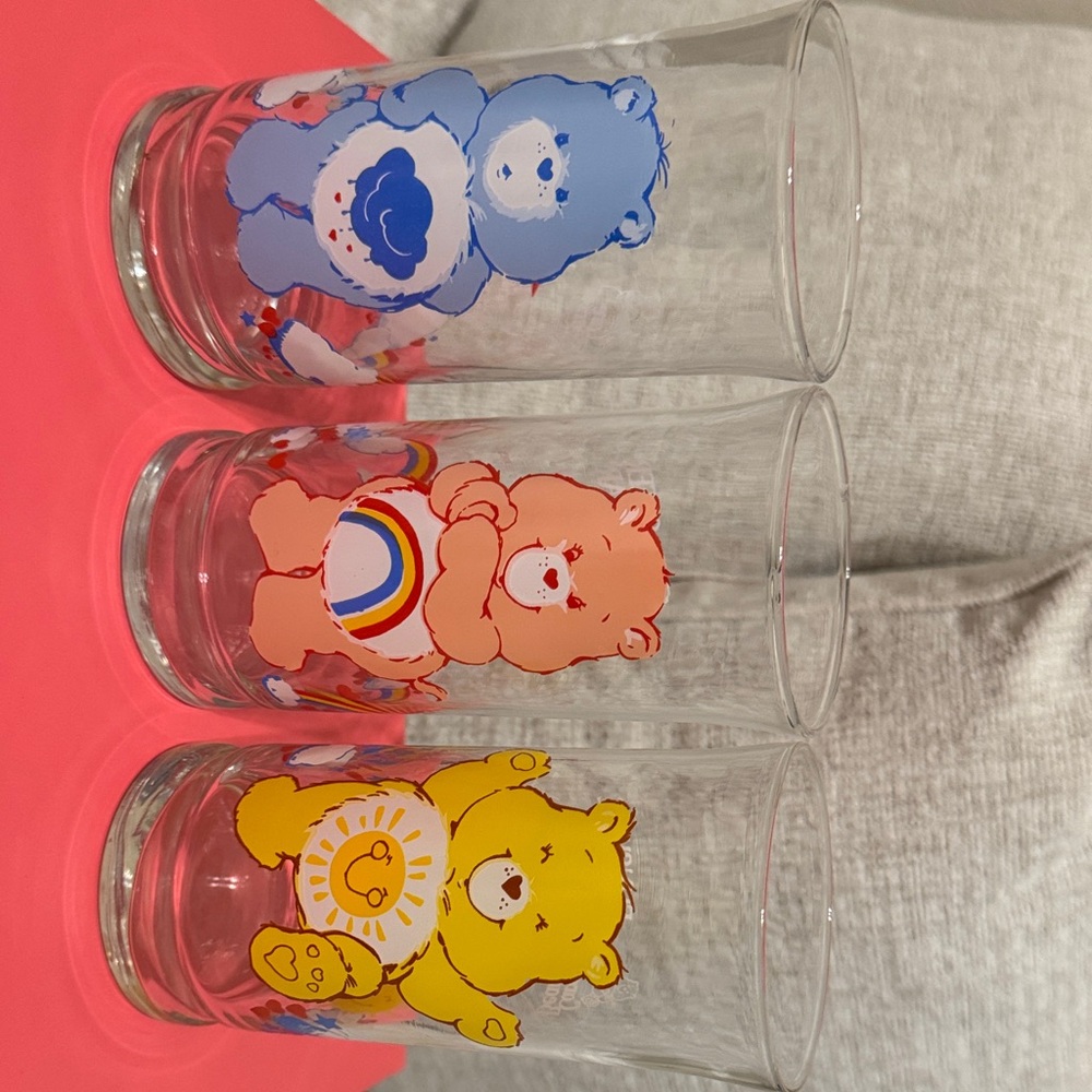 Colorful Bear Design Glass Set - Picture 5 of 5